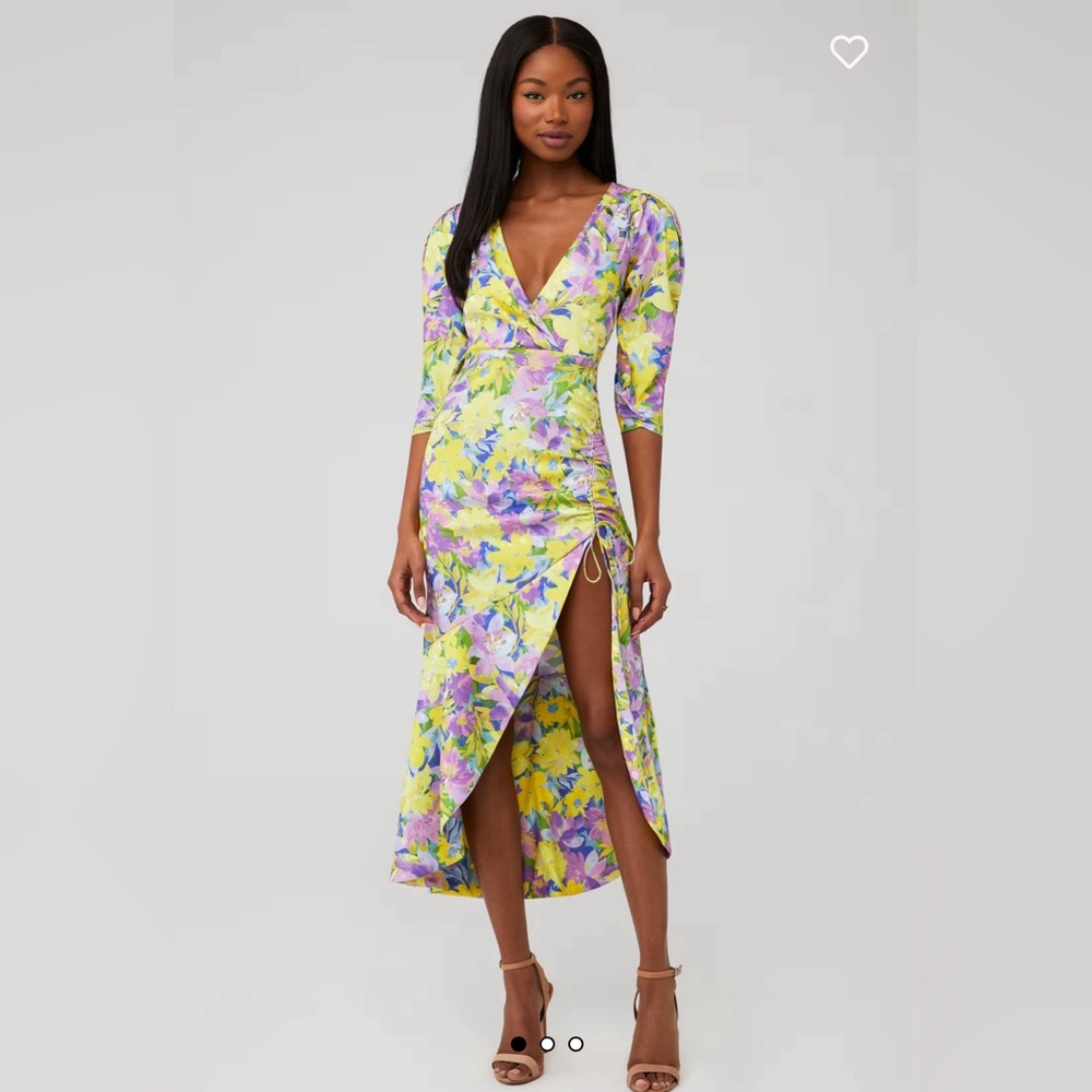 For Love and Lemons Cassia Midi Dress